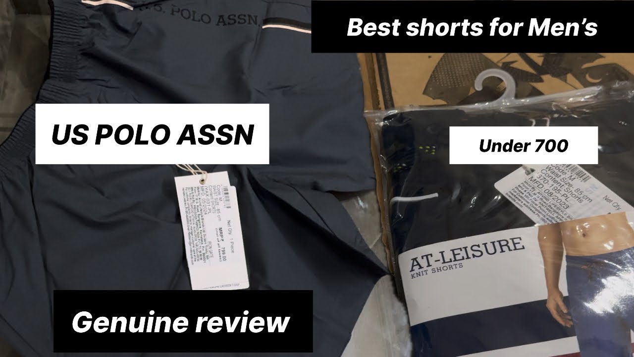 Best Shorts 🩳 Half Pant for Men from  🔥 Haul Review 2024 | US POLO ASSN #shorts #uspoloassn #myntra