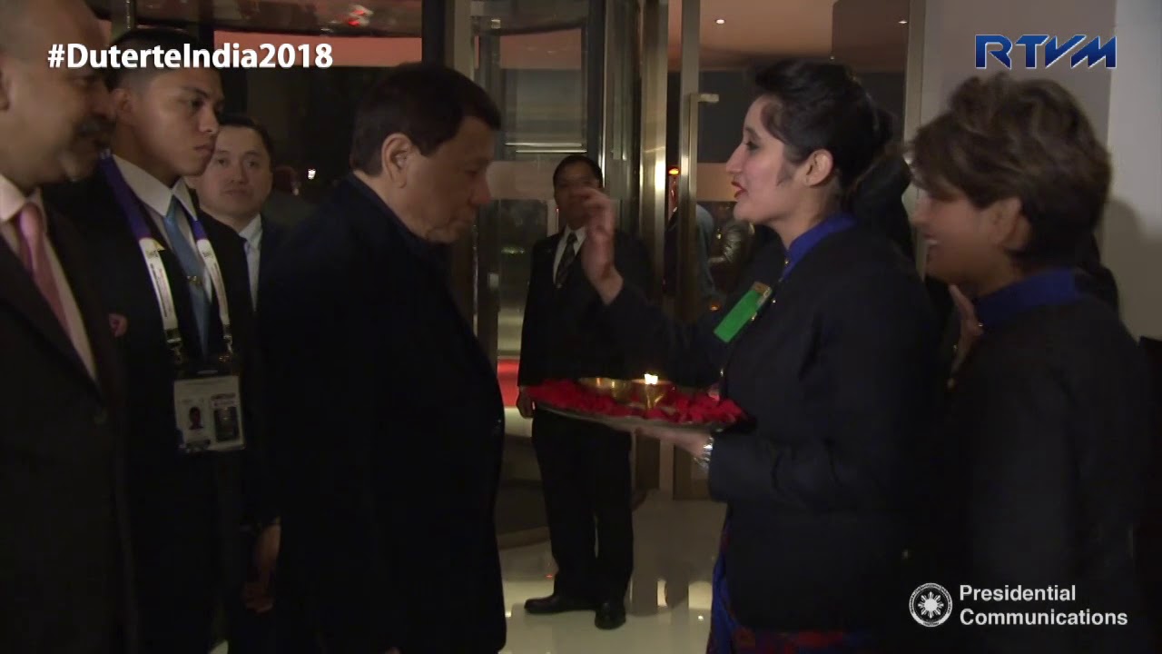 Arrival at the Oberoi Hotel 1/24/2018