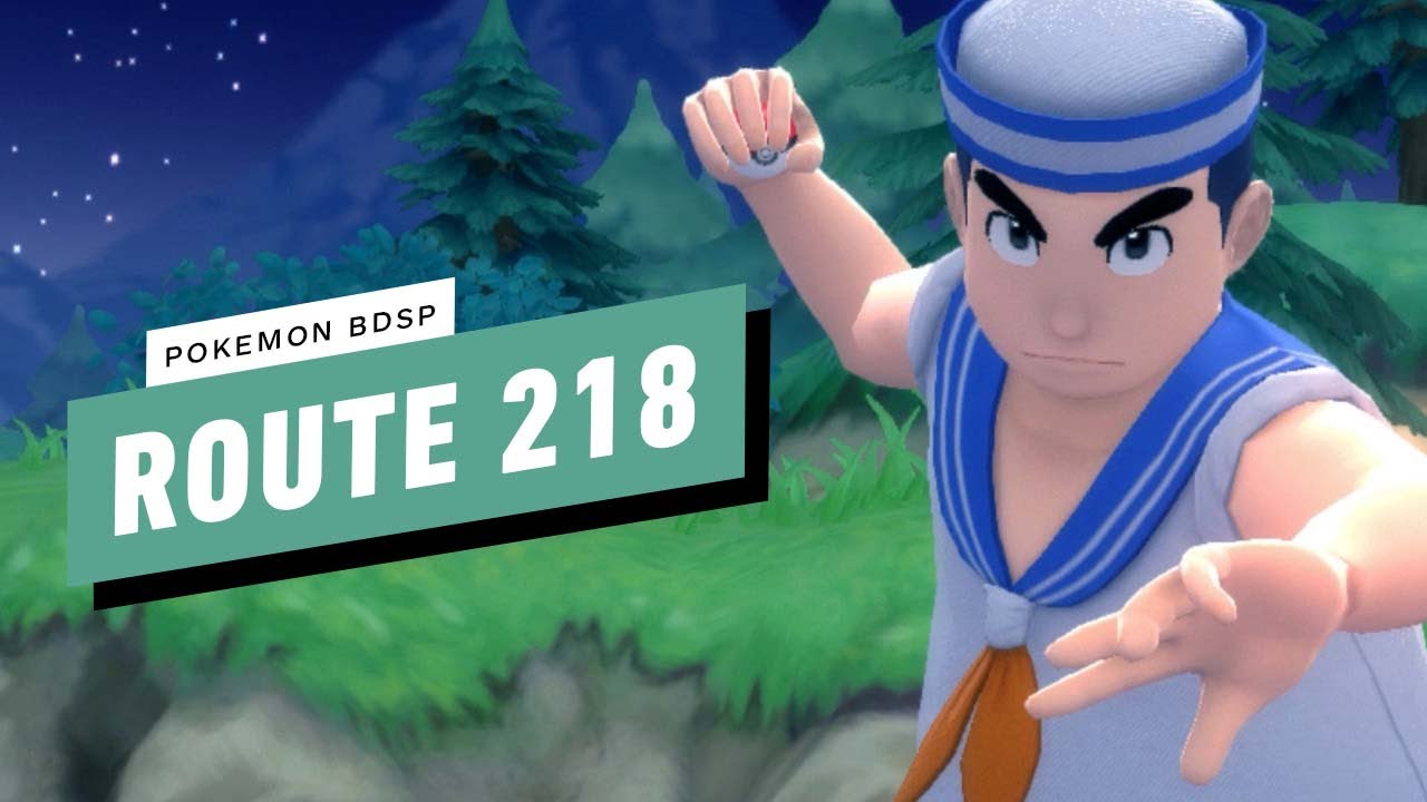 Pokemon Brilliant Diamond Shining Pearl Walkthrough Part 26 - Route 218