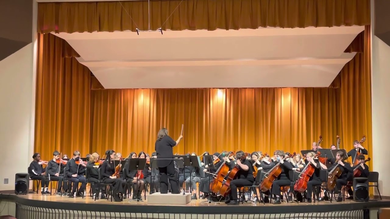 Themes from Romeo and Juliet by Tchaikovsky, arr. Carrie Lane Gruselle.