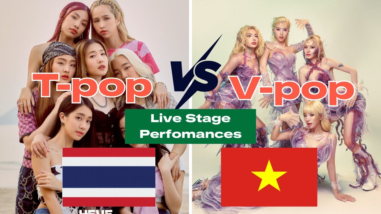 Live Stage Performances of T-Pop & V-Pop | Thailand vs Vietnam