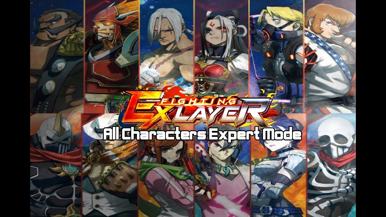 Fighting EX Layer: All Characters Expert Mode