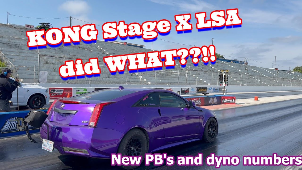 Valkyree CTS-V with Kong Stage X LSA blower impressive numbers and new PB's.