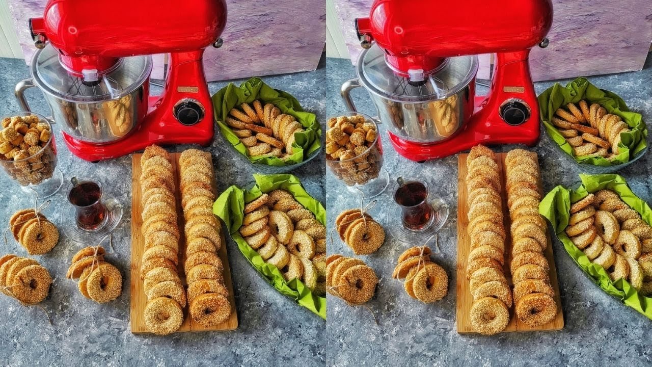 Karaca POWERCAST mutfak şefine 5 tepsi kandil simidi hamurunu aynı anda yoğurttum 😳