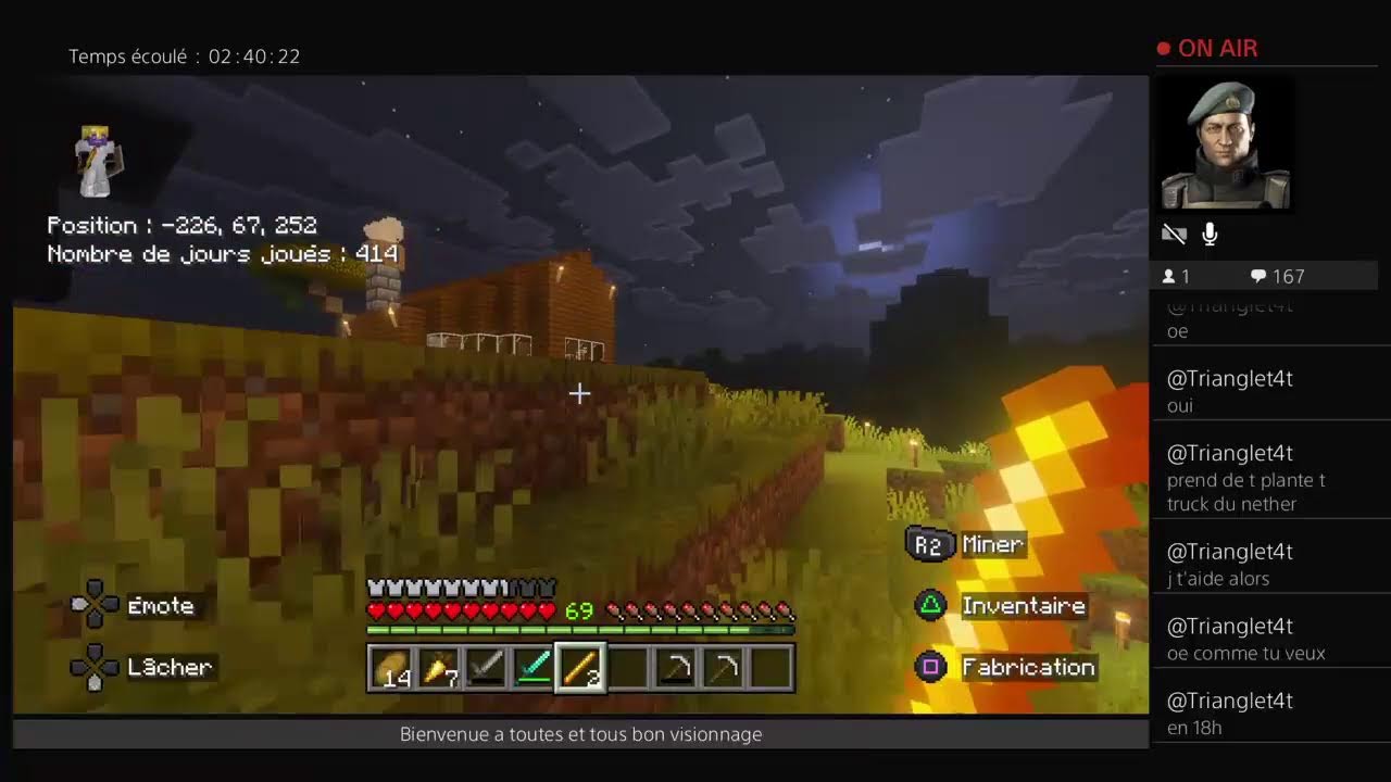 Minecraft:allons chercher la forteresse