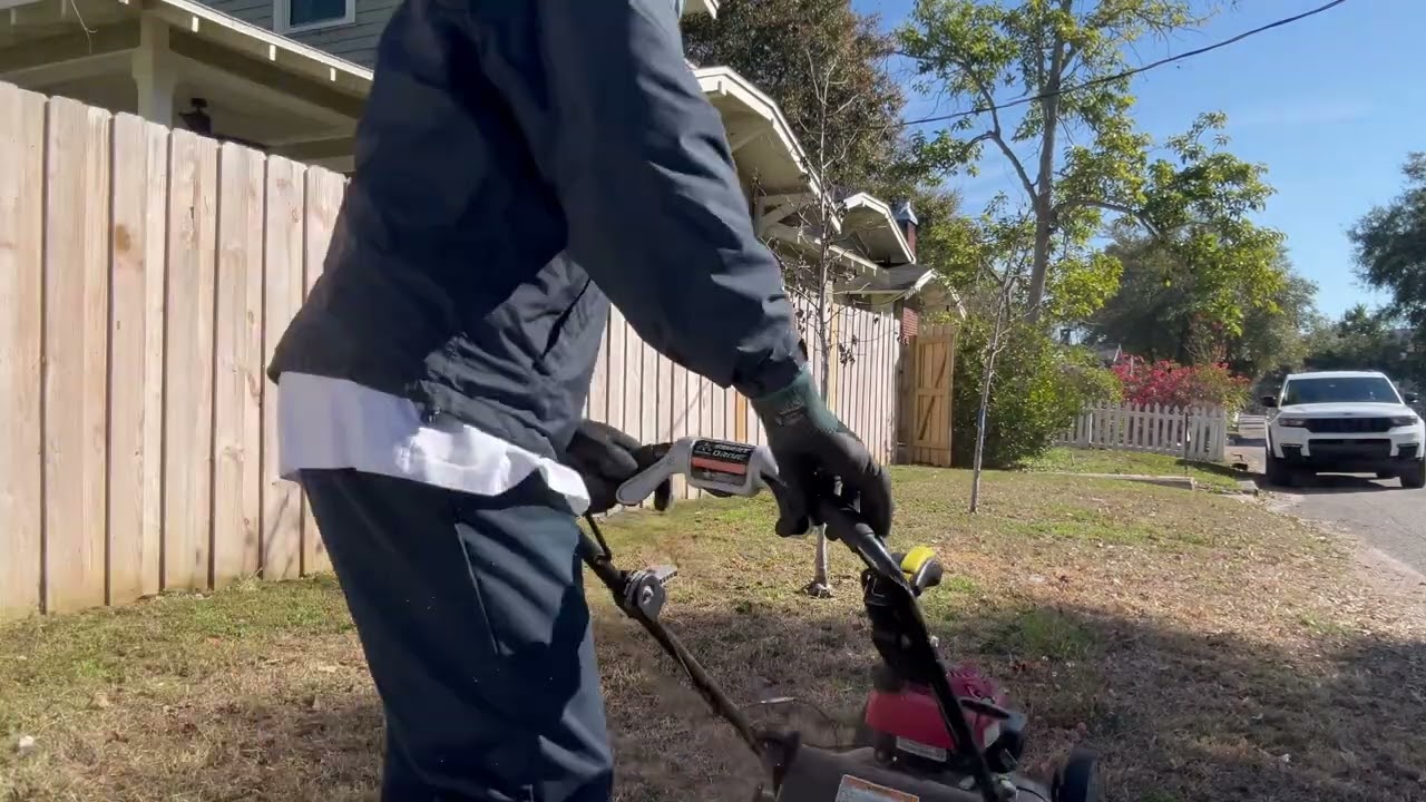 Honda HRR 216 Putting In Work