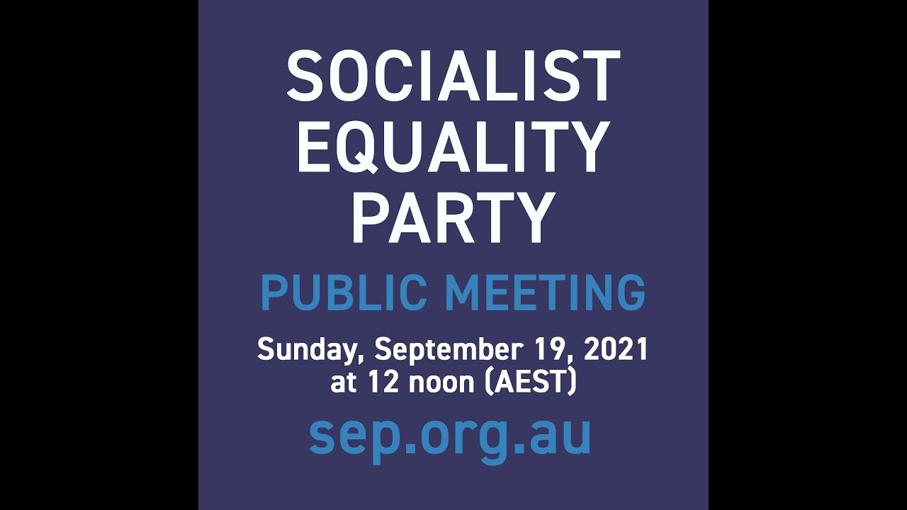 Attend SEP public meeting opposing Australia&rsquo;s anti-democratic electoral laws