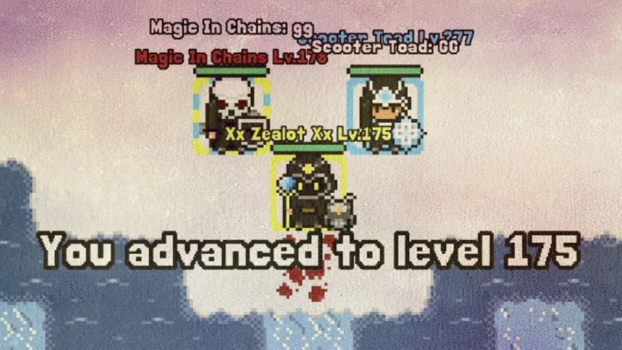 Rucoy Online: Zealot advanced to lvl 175!