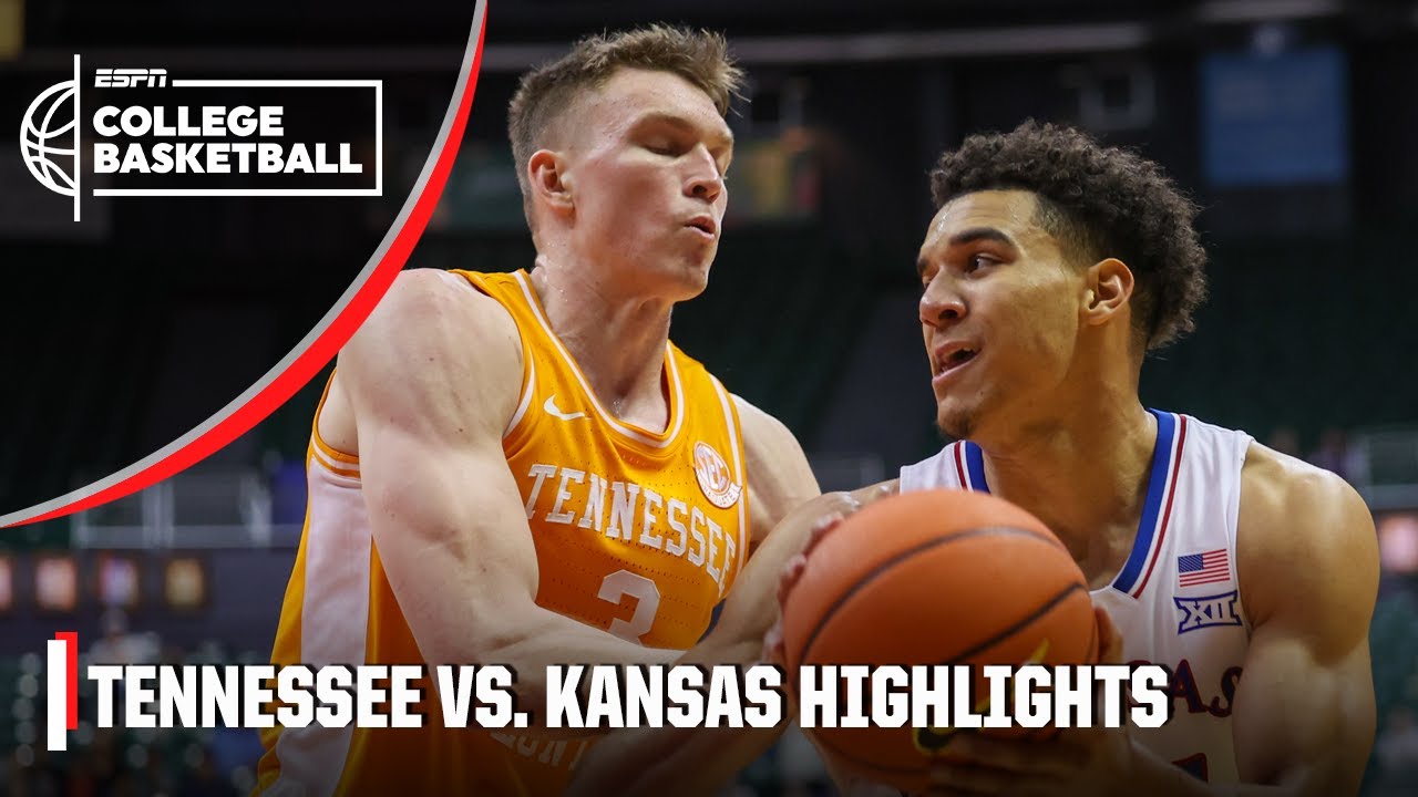 Tennessee Volunteers vs. Kansas Jayhawks | Maui Invitational | Full Game Highlights