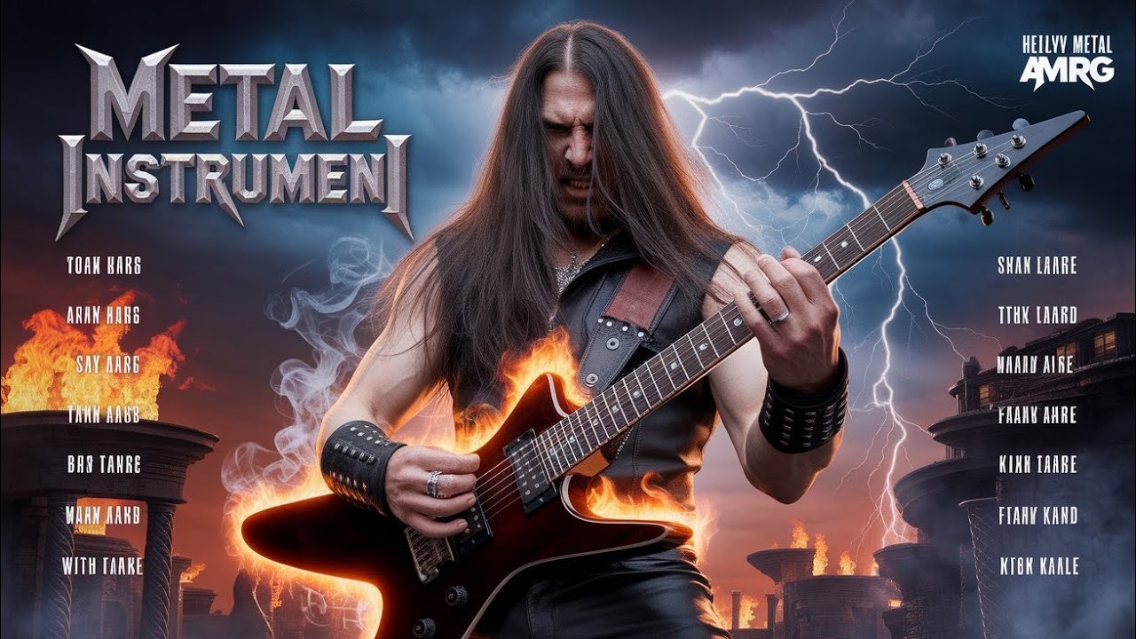 Heavy Metal Instrumental Workout Music / Shadow Reign 🌑🤘#DarkFuel #MetalMood