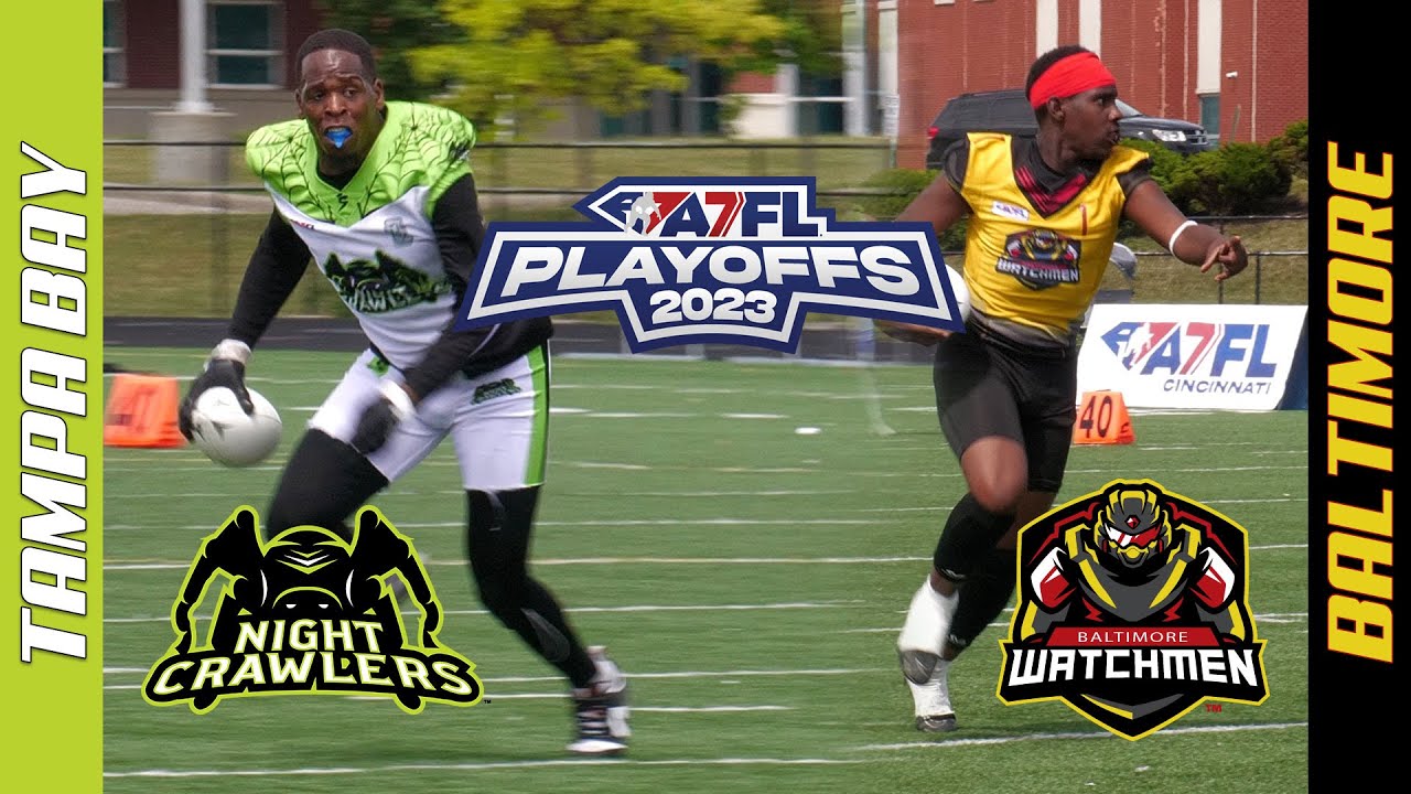 A7FL Final 4 Playoffs - Tampa Bay Nightcrawlers vs Baltimore Watchmen 2023