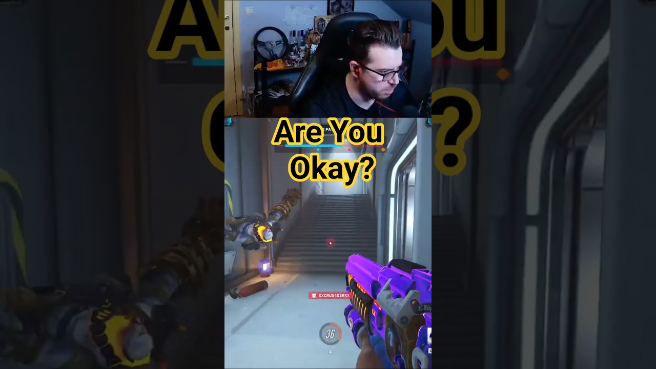 doomfist faceplants wall 