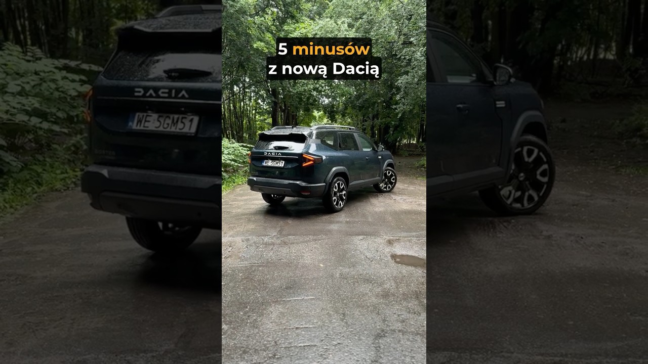 5 MINUS&Oacute;W - Dacia Bigster Hybrid 155 KM Journey | #dacia #bigster #hybrid #5minusow
