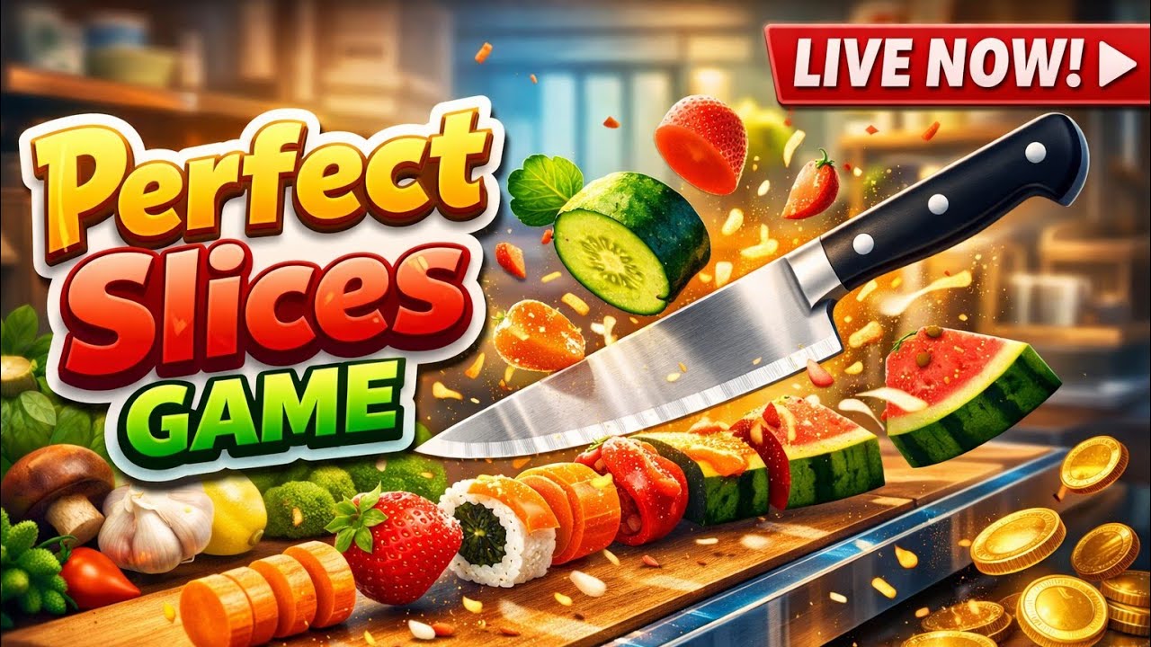 The Perfect Slices Game Play Live 🔴 [ 1 to .... ]