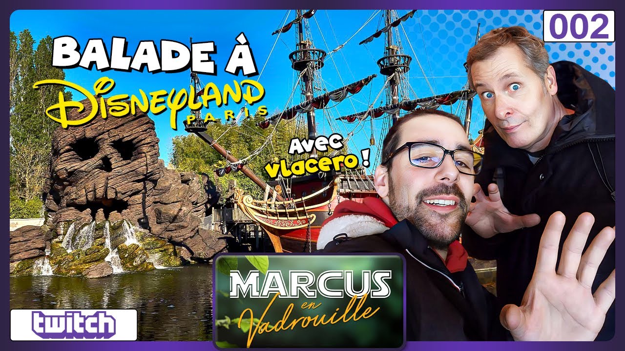 Marcus en Vadrouille n°002 : Balade à Disneyland chez les Pirates !