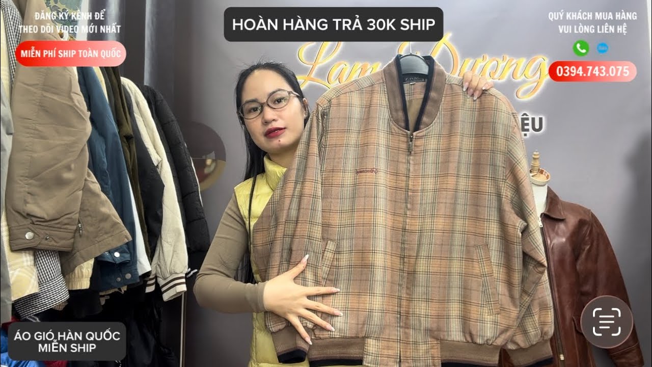[28/1]ÁO GIÓ HÀN QUỐC TUYỂN CHỌN DAKS, YSL | 0394.743.075 | MIỄN SHIP