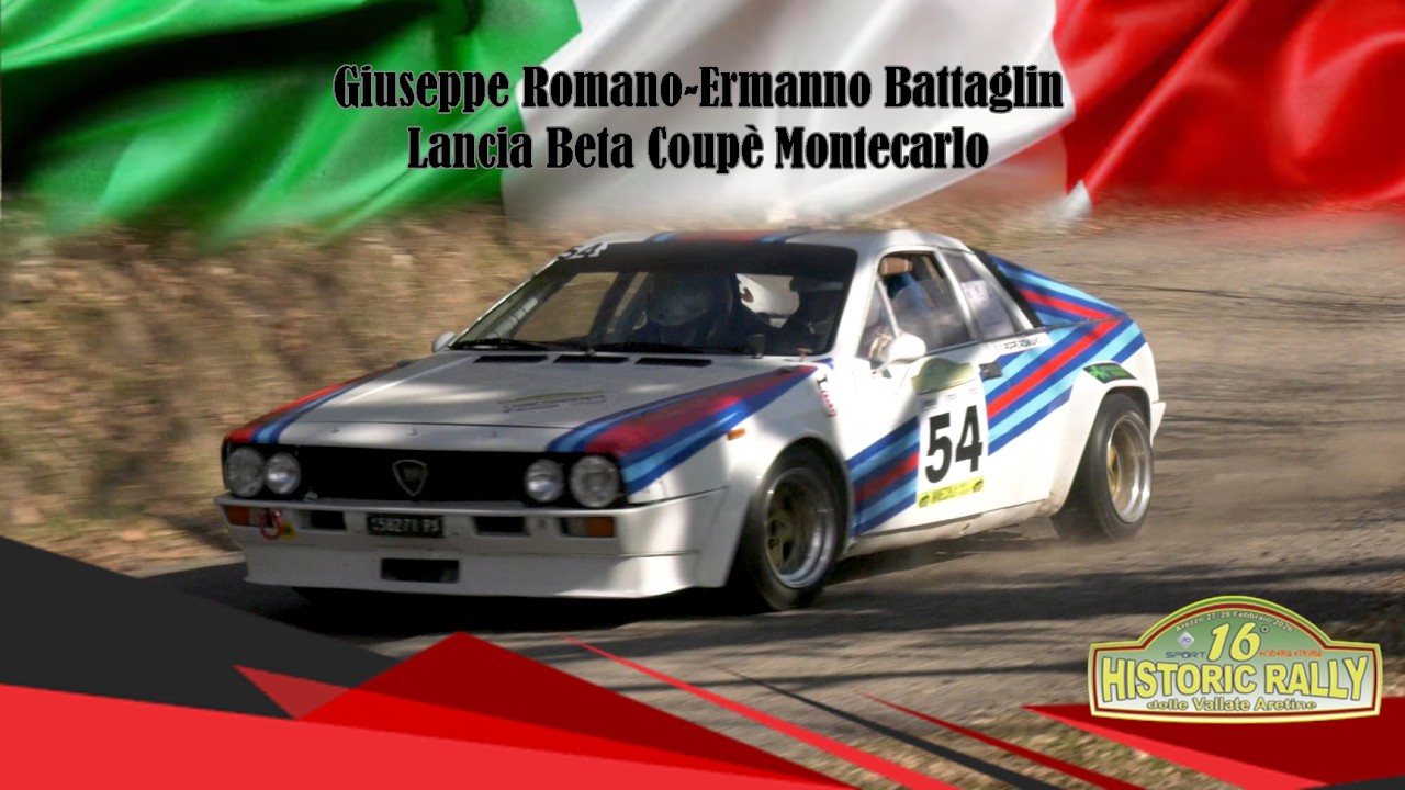 16-й исторический митинг Аретинских долин 2026 г. || Романо-Баттаглин || Lancia Beta Coupè Montec...