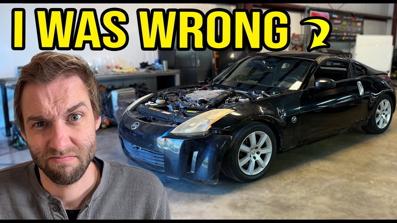 Part 2: WHAT I LEARNED BUYING & REBUILDING AN ABANDONED NISSAN 350Z