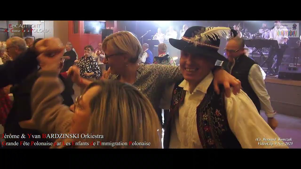 J&eacute;r&ocirc;me & Yvan Bardzinski Orkiestra &agrave; la GRANDE F&Ecirc;TE POLONAISE &agrave; ESCAUTPONT en FOLIE  (1)