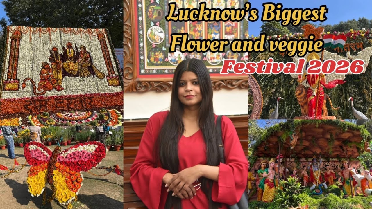 Biggest Fruit and Vegetables Exhibition || Raj Bhavan || Lucknow 