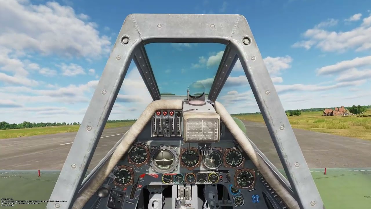 DCS WW2 serveur 4YA Atterrissage Villacoublay en FW 190 Dora