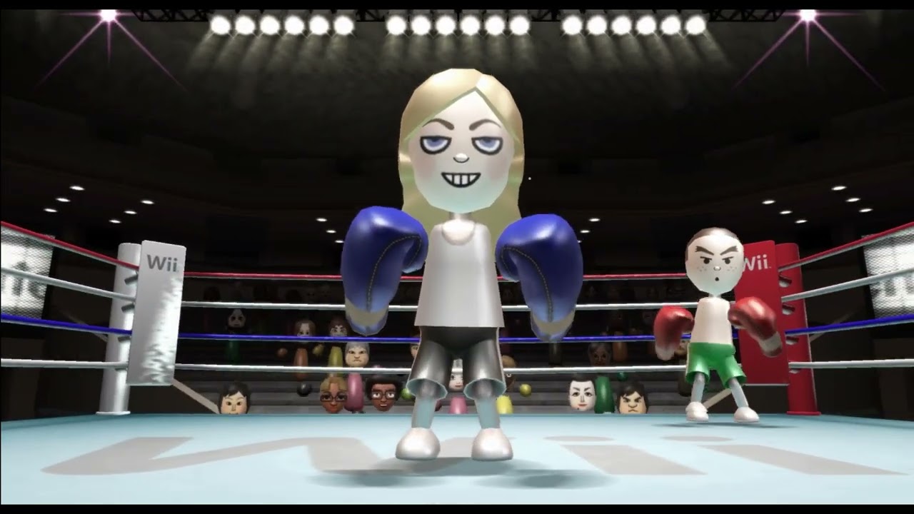 Wii Sports Mod Teen CPU Miis - Boxing Part 1