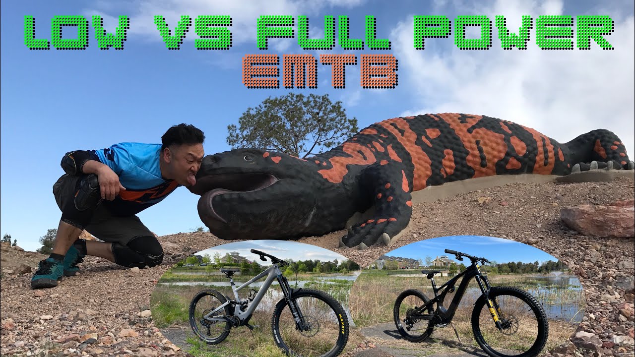 Biking Bad - Low vs Full Power eMTB Time Comparison | Specialized Kenevo SL vs Turbo Levo