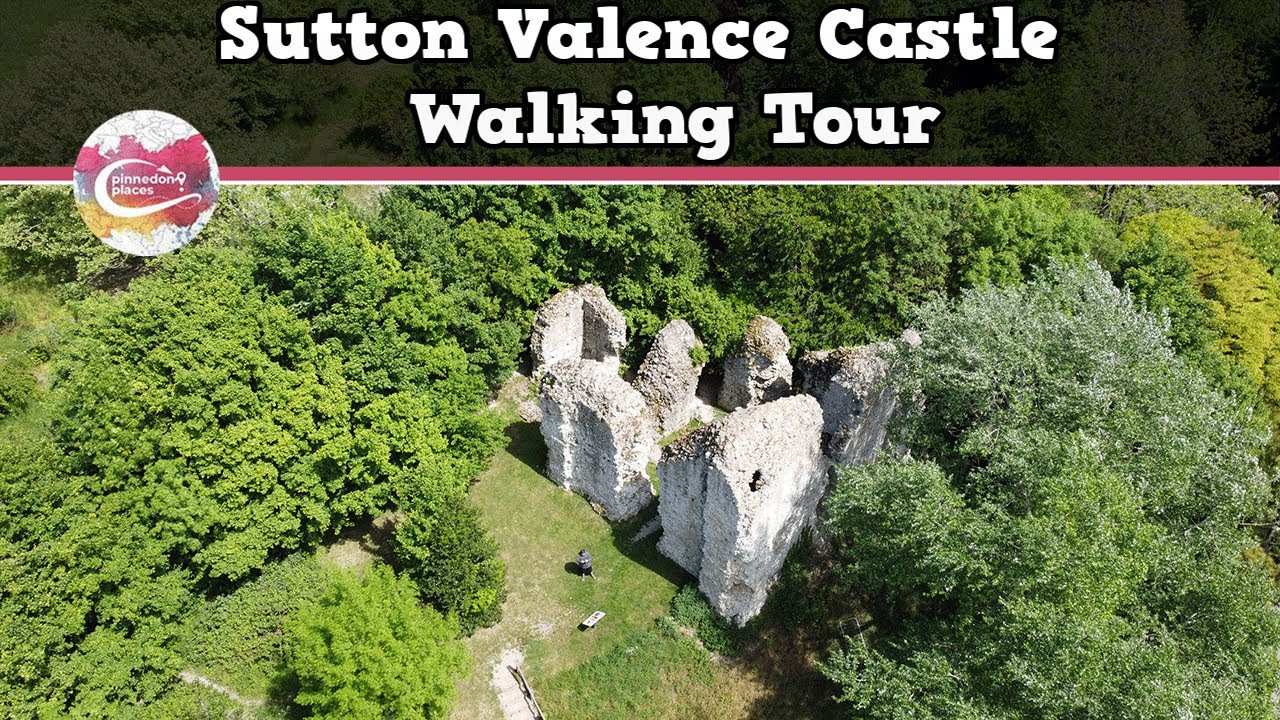 SUTTON VALENCE CASTLE, KENT |  A Ruined Castle Overlooking Strategic Routes Between Many Kent Towns