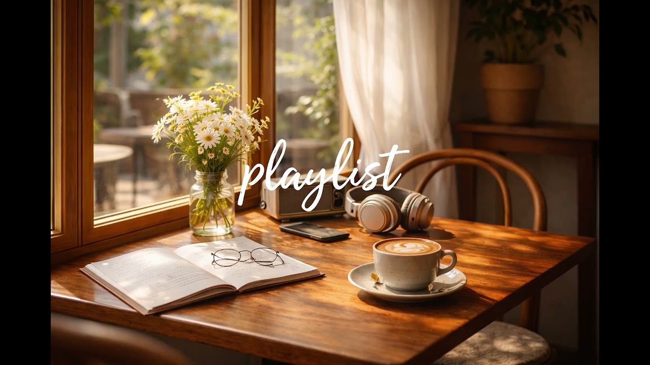 playlist_햇살 ON☀️ 카페 창가에서 멍 때리다 보면 마음이 정리되는 가사없는 플리 (Sunlit Café Playlist)