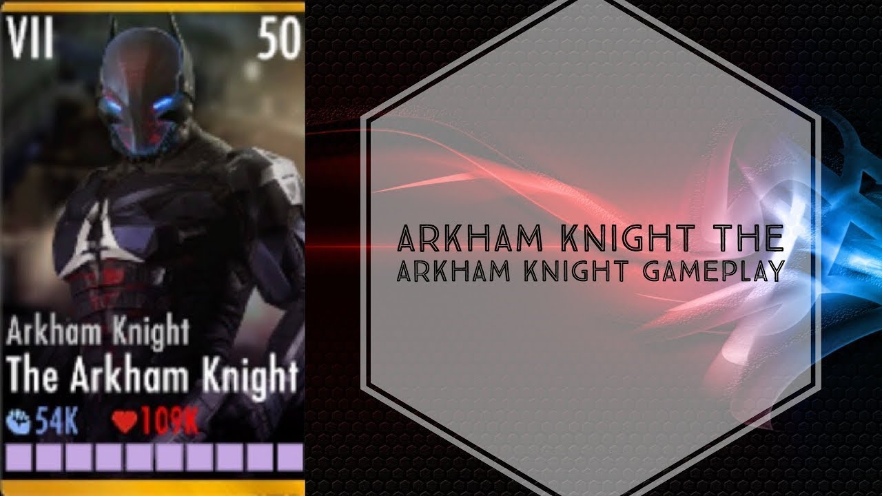 Injustice Gods Among Us: Arkham Knight The Arkham Knight Gameplay Elite VII