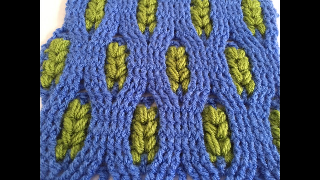 Crochet pattern  - Wheat Crochet Stitch - Cable pattern
