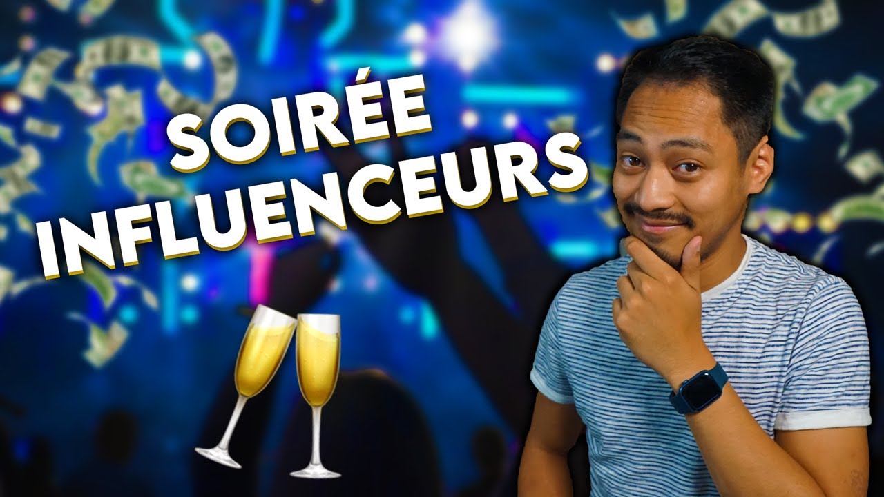 VLOG | Je suis parti à une soirée d'influenceurs