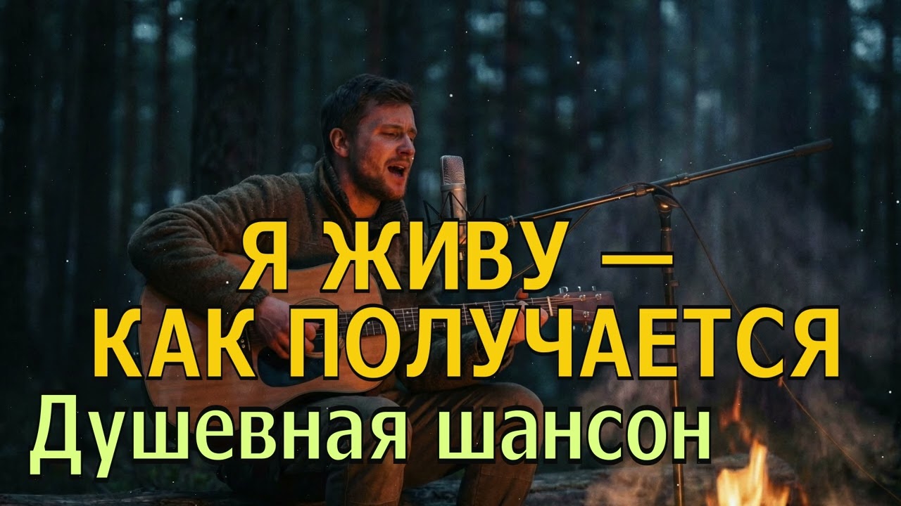 Я ЖИВУ - КАК ПОЛУЧАЕТСЯ. Душевная шансон