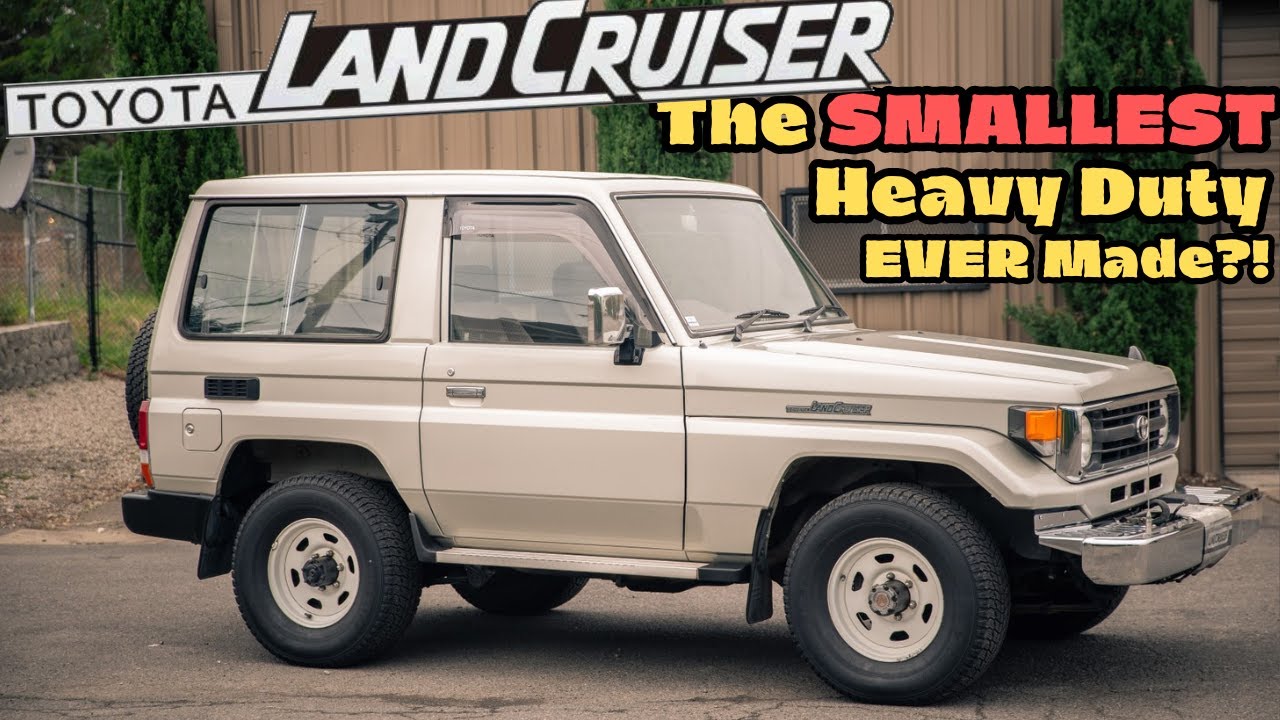 This Toyota Land Cruiser was the smallest HEAVY DUTY Land Cruiser Ever Built?! 1995 HZJ70 by Ottoex