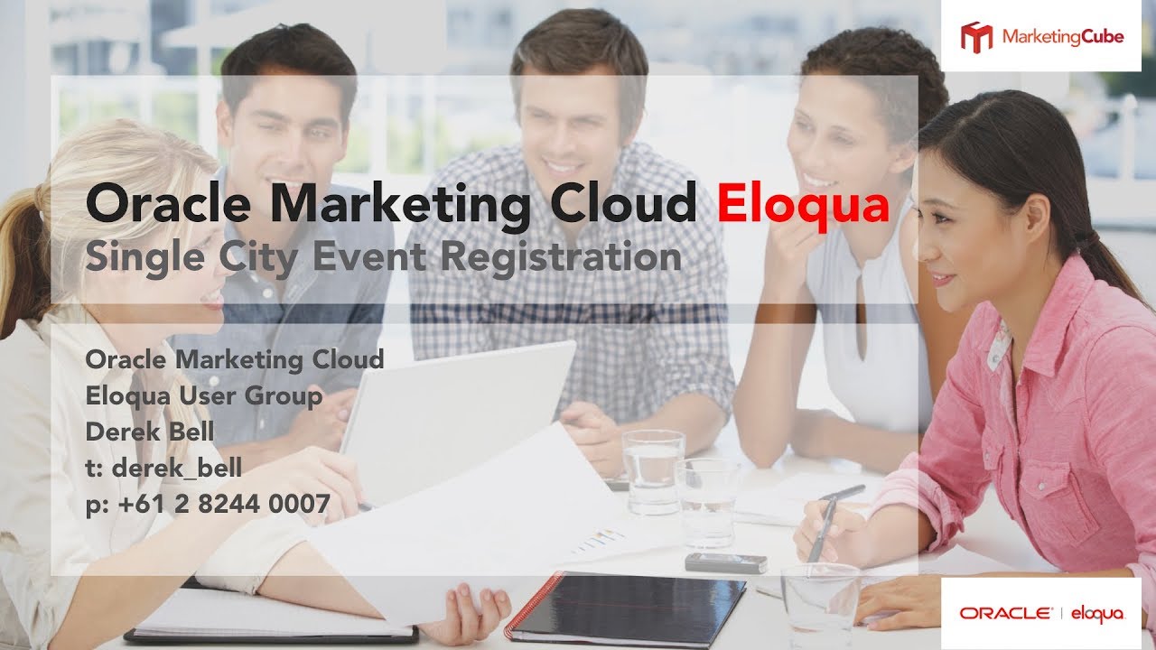 Eloqua Event Registration using the Campaign Canvas