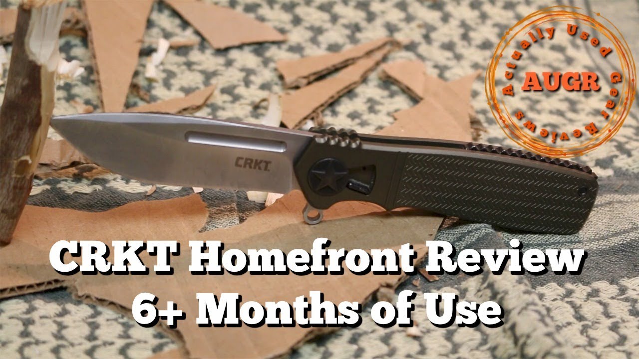CRKT Homefront - 6+ Months of Use Review - Actually Used Gear Reviews!