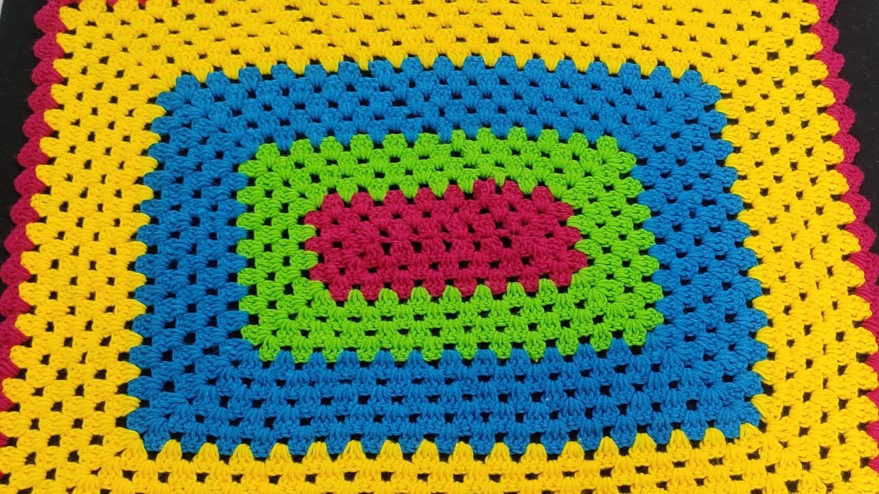 Crochet Rectangular Doormat/Rug /TableMat ( Hindi) | क्रोशिया टेबल मैट | पूजा आसन | पायदान | [2021]