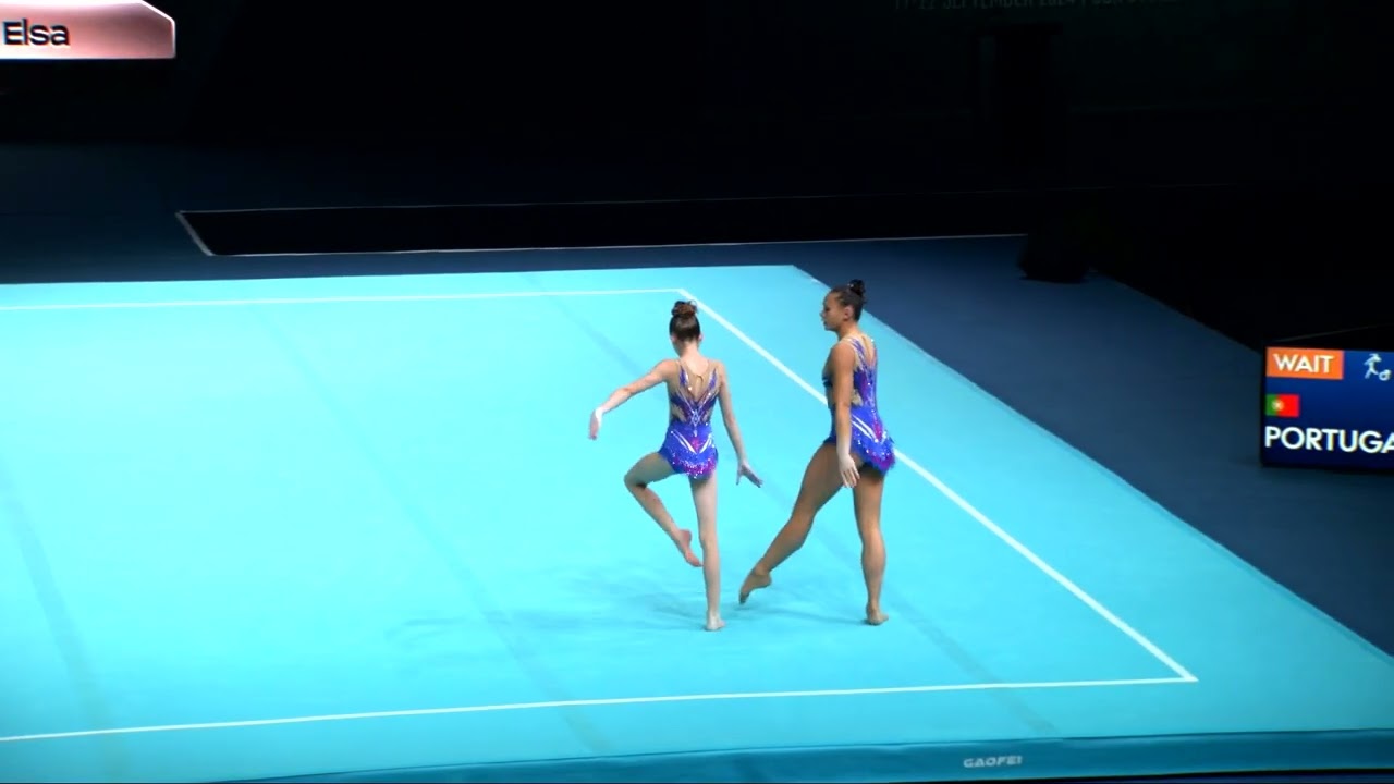 France (FRA) - 2024 Acrobatic Worlds, Guimaraes (POR) Balance Qualification  Women's Pair