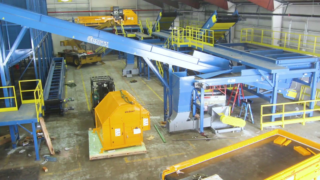 Gulf Coast Recycling, Plastics Recovery Facility | Timelapse Video