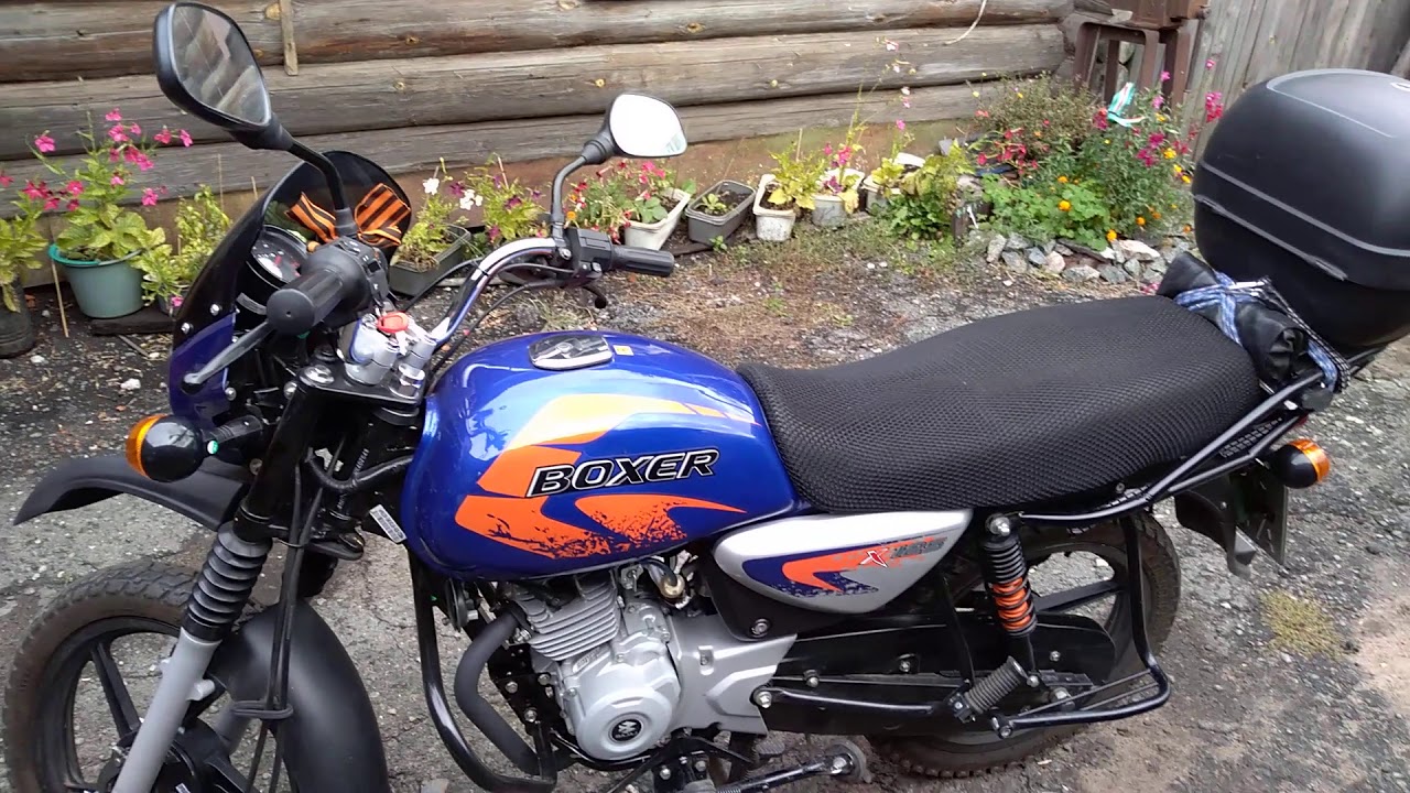 Консервация Bajaj boxer