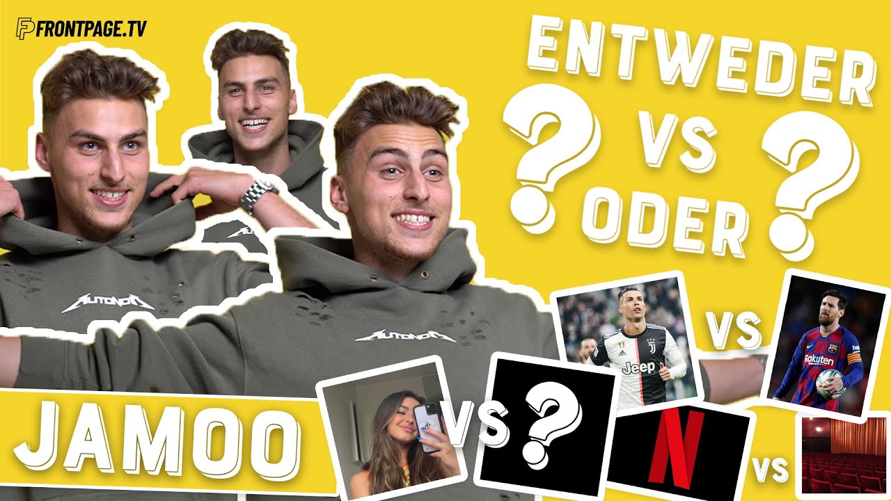 Entscheidet sich JamooTV f&uuml;r Charli statt Addison? | Entweder oder? mit JamooTV | Frontpage.TV