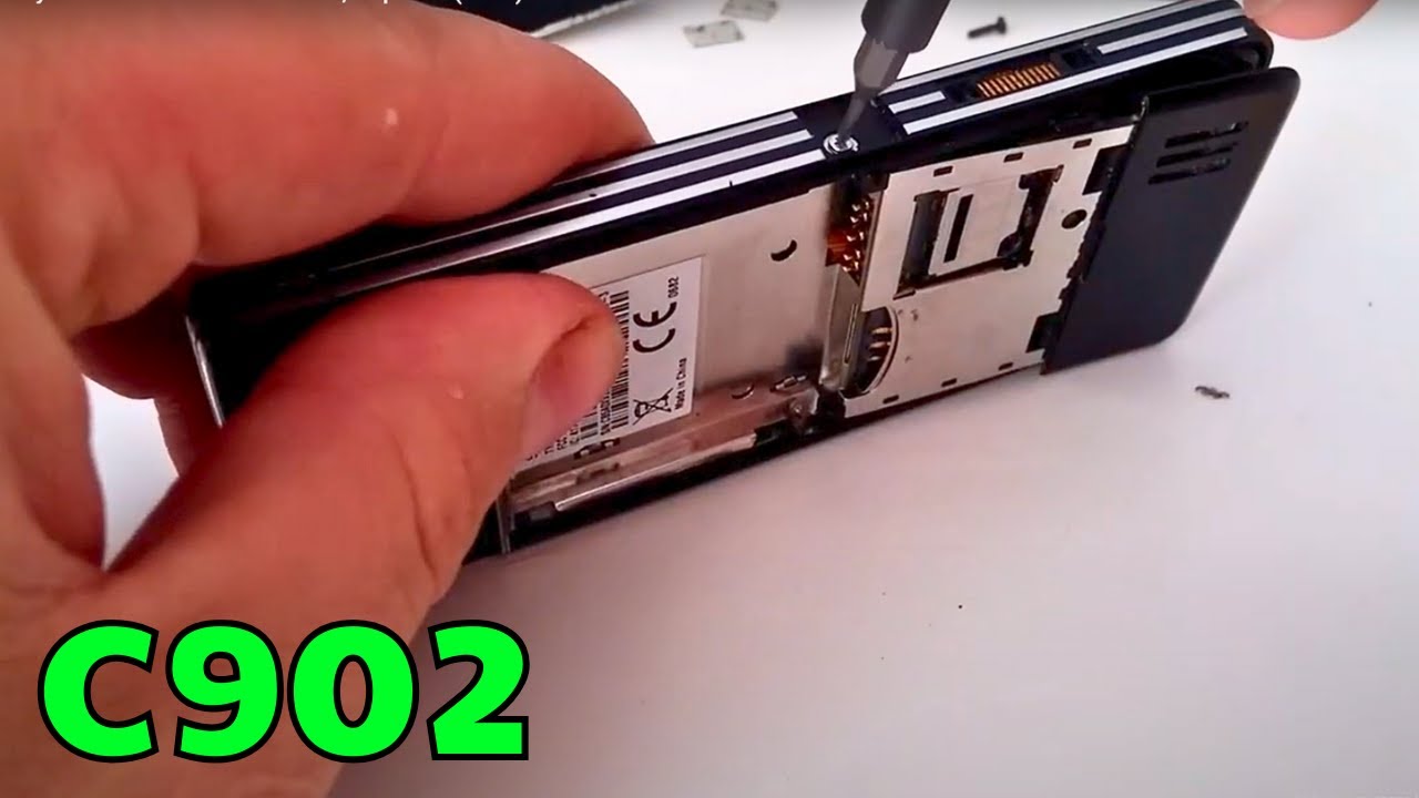 Разборка и ремонт Sony Ericsson C902