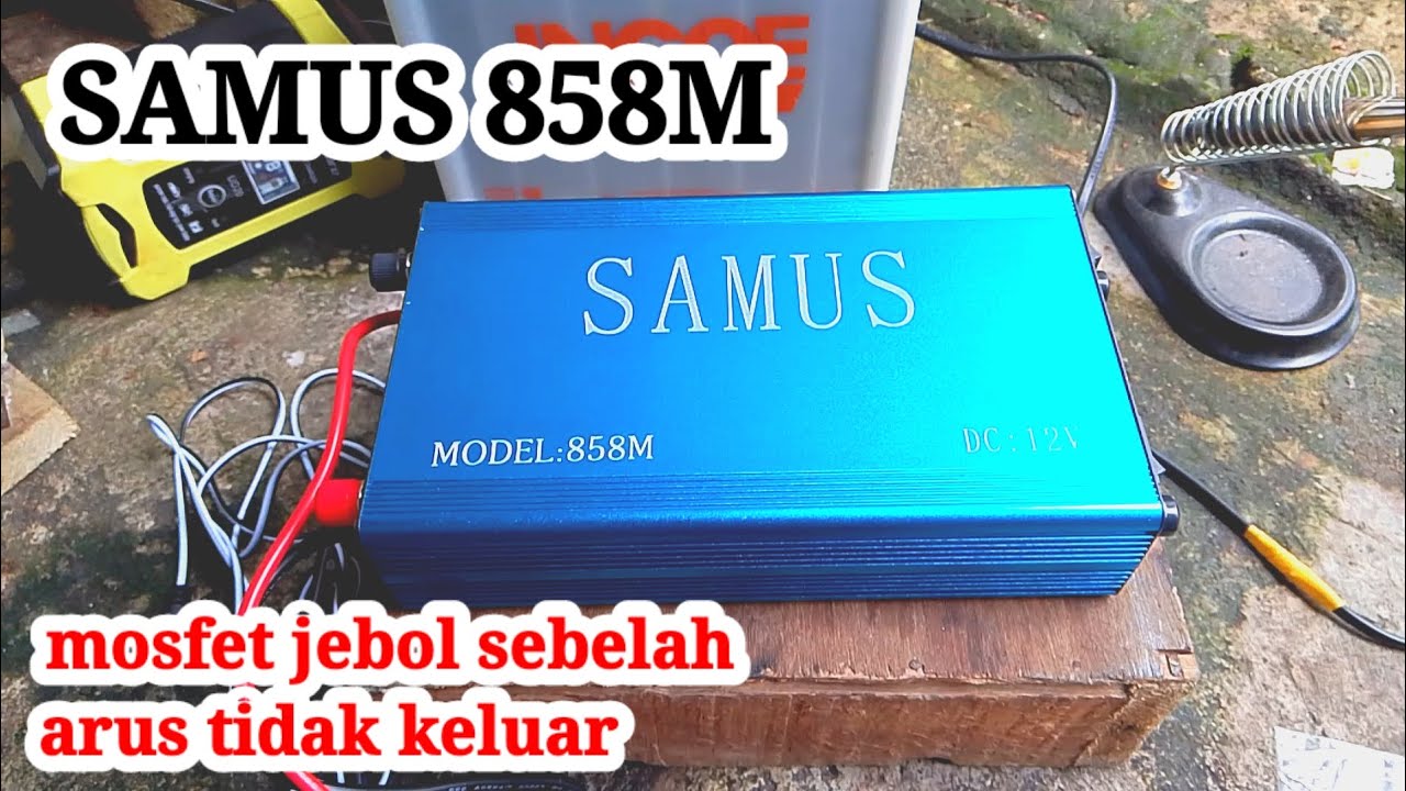 PERBAIKI SETRUM PDC SAMUS 858M TIDAK KELUAR ARUS