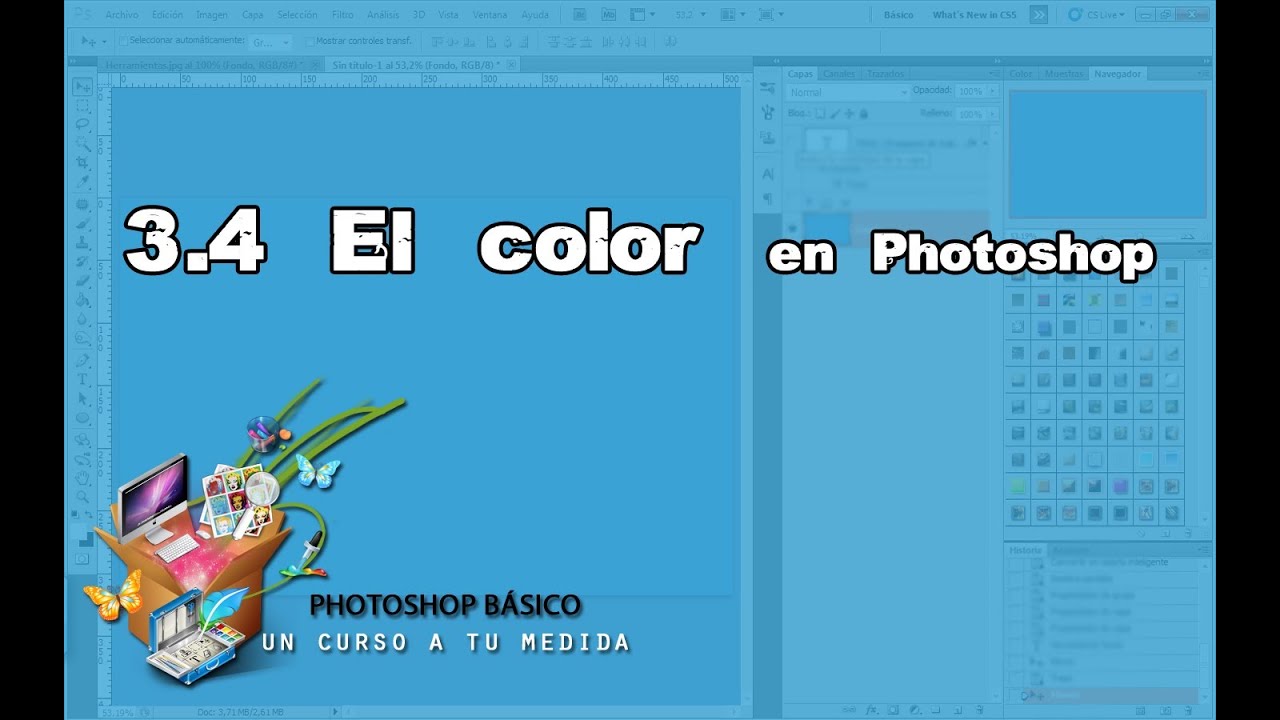 Photoshop con PSBlogspot - 3.4 - El color en Photoshop