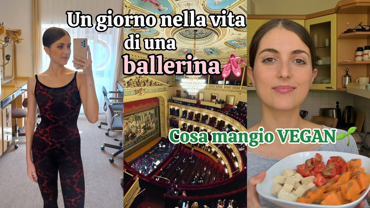 Una giornata molto speciale✨️ Cosa mangio VEGAN quando ho uno spettacolo🩰
