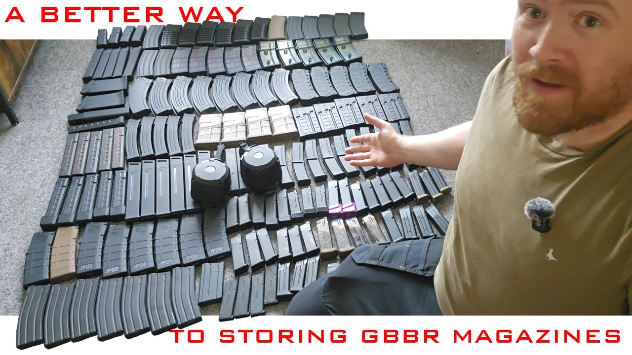 Storing All My GBBR Mags - A Better Way? - MTM Case-Gard
