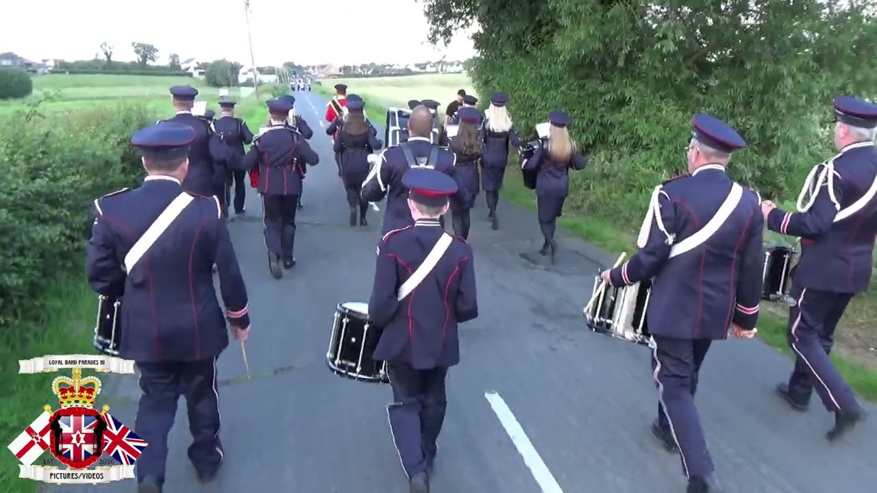 Aughafatten Coronation Accordion Band @ Pride Of The Birches Accordion Band Parade 2025