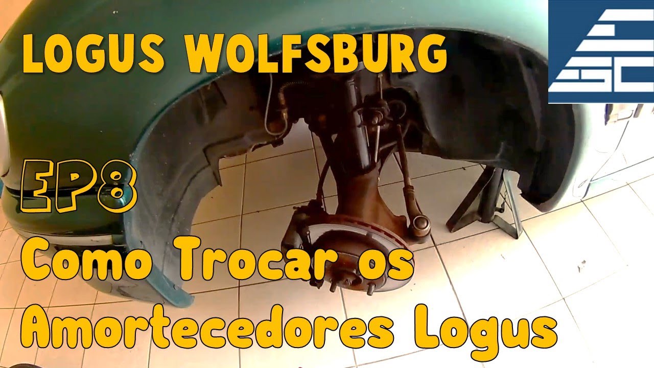 Troca dos Amortecedores do Logus / Escort - Logus Wolfsburg a Saga - EP8