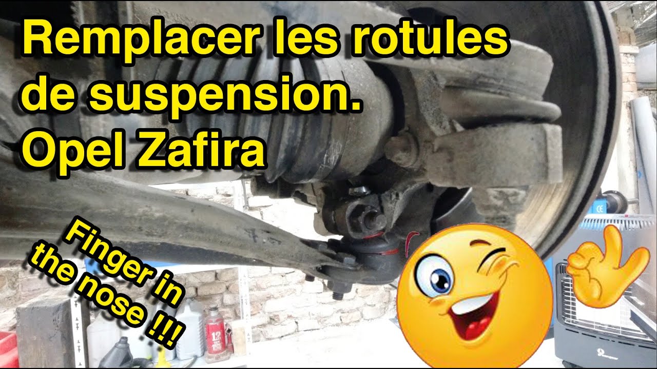[COMMENT REMPLACER LES ROTULES DE SUSPENSION SUR OPEL ZAFIRA]