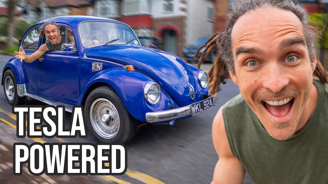Мой Volkswagen Beetle на базе Tesla (Жук)